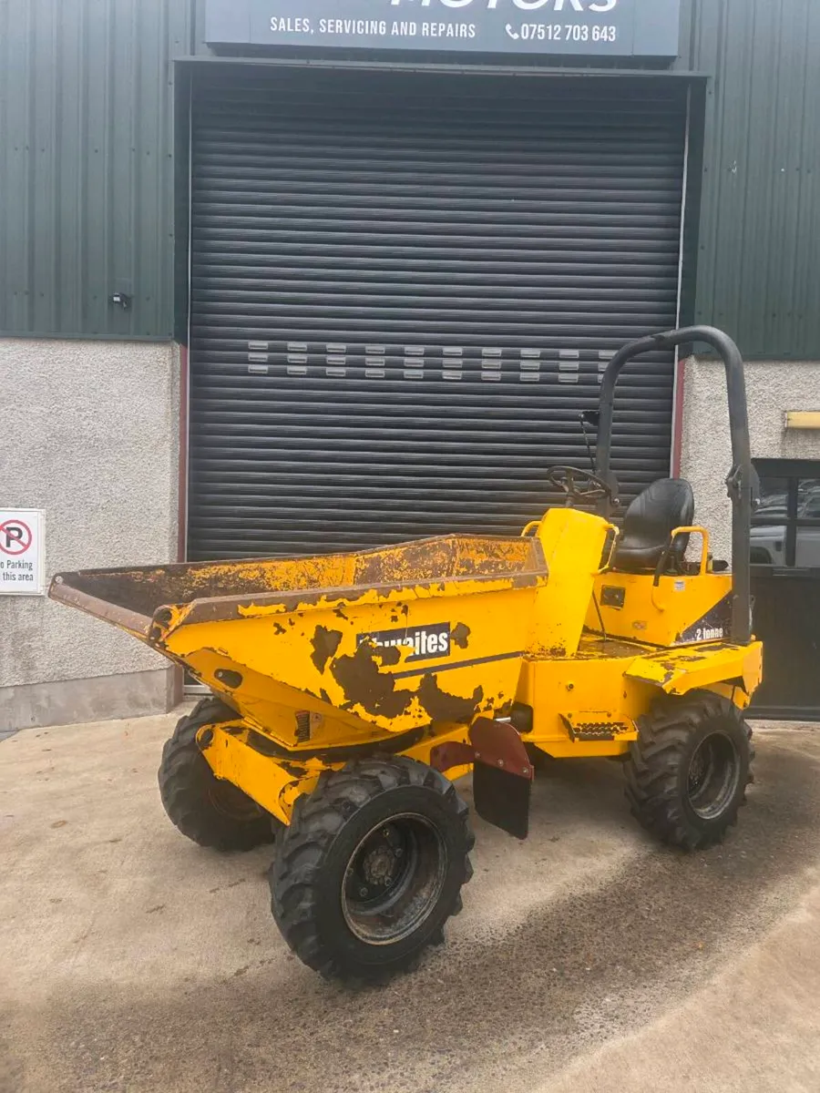 Thwaites 2 Ton dumper - Image 2