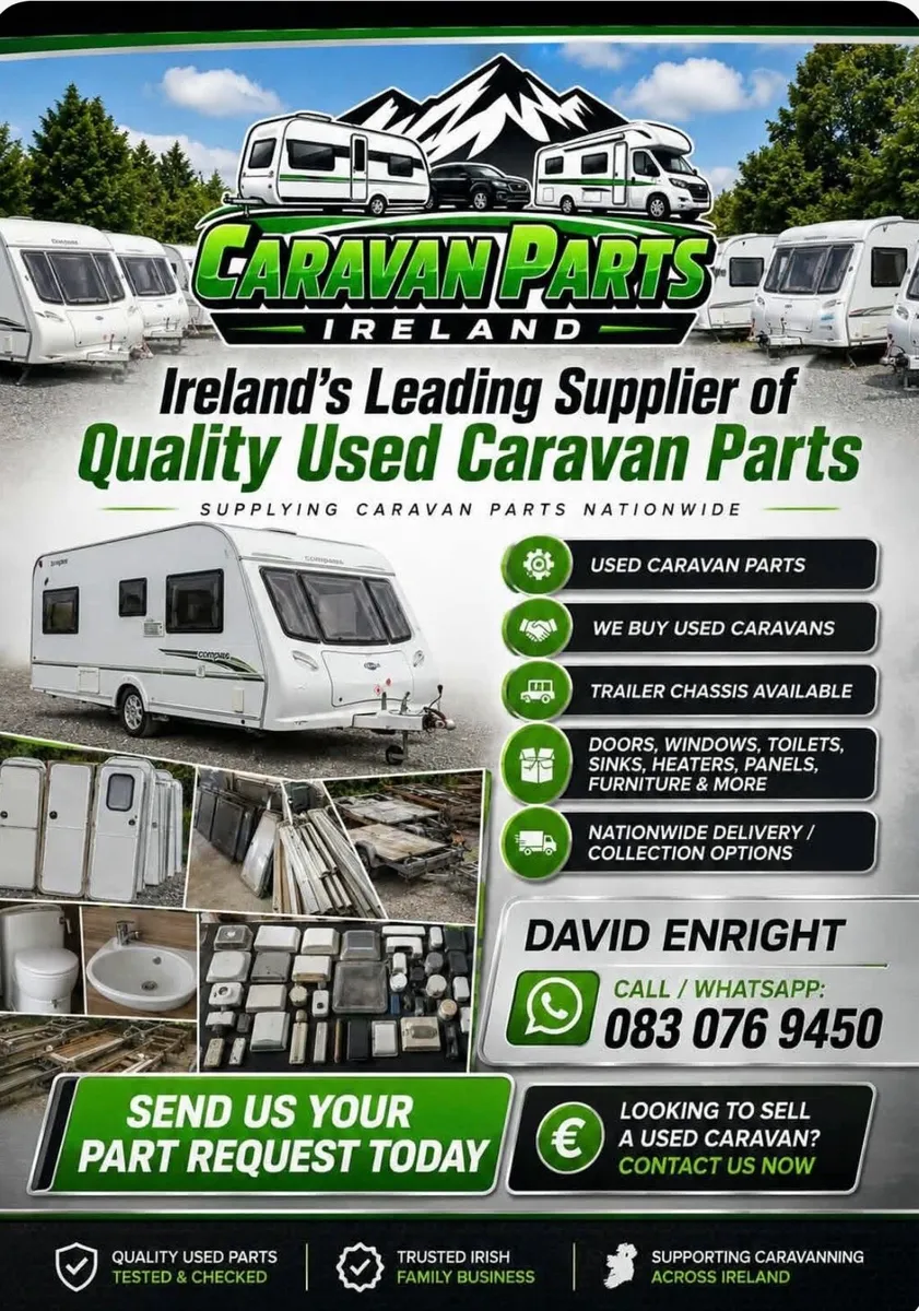 Caravan parts and windows - Image 1