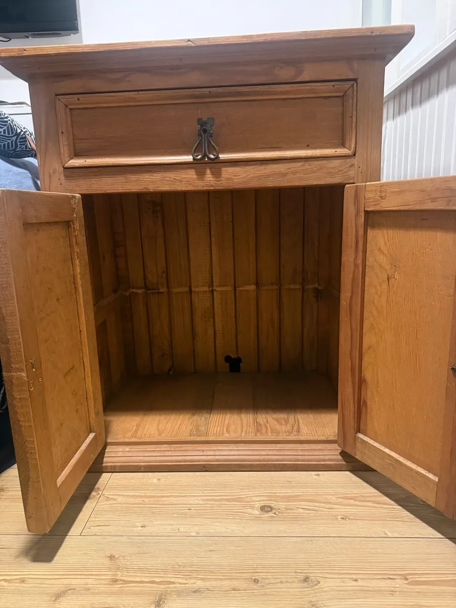 Solid Mexican Pine Cabinet - Image 3