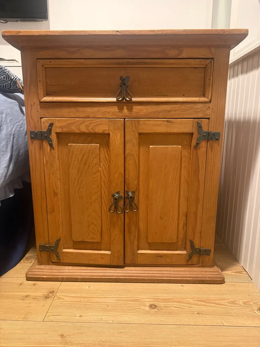 Solid Mexican Pine Cabinet - Image 4