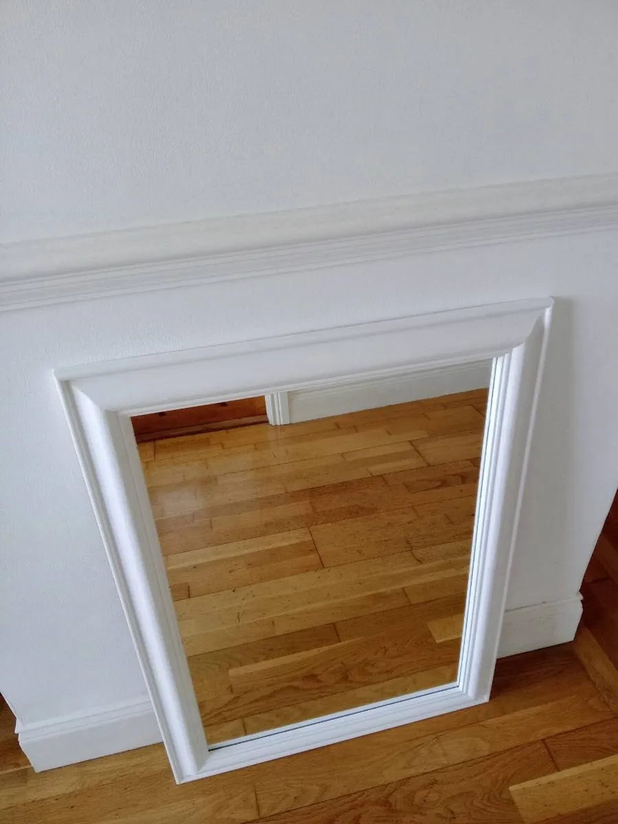 white mirror