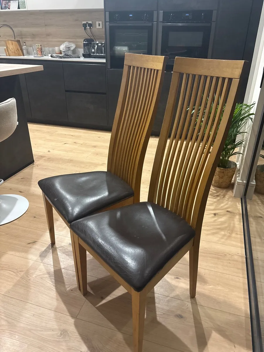 2 dining chairs - Image 2