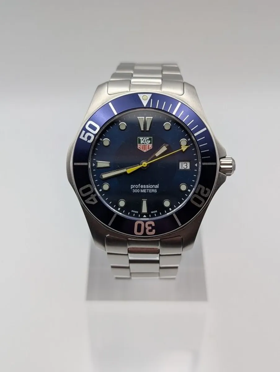 TAG Heuer Professional 300M Blue Dial Quartz Watch - Image 1