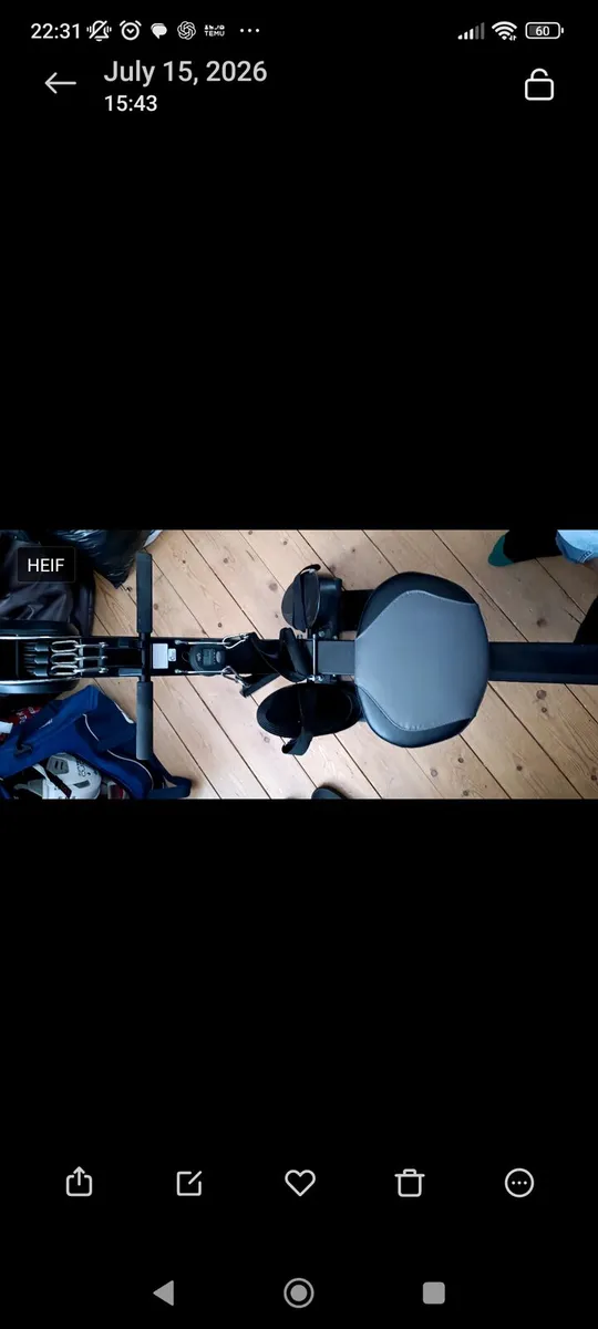 Rowing machine very good condition - Image 3
