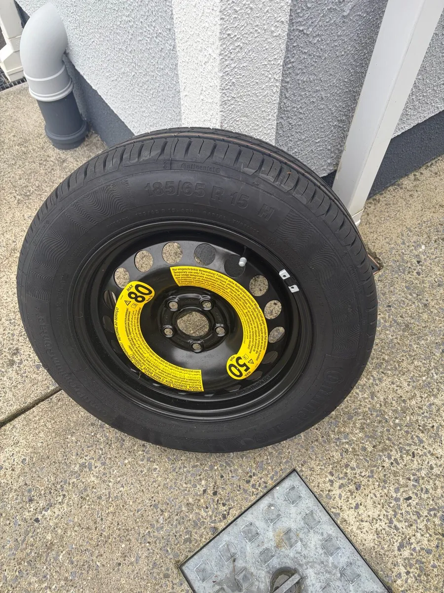 Space Saver Spare Wheel – Continental 185/65 R15 H - Image 1