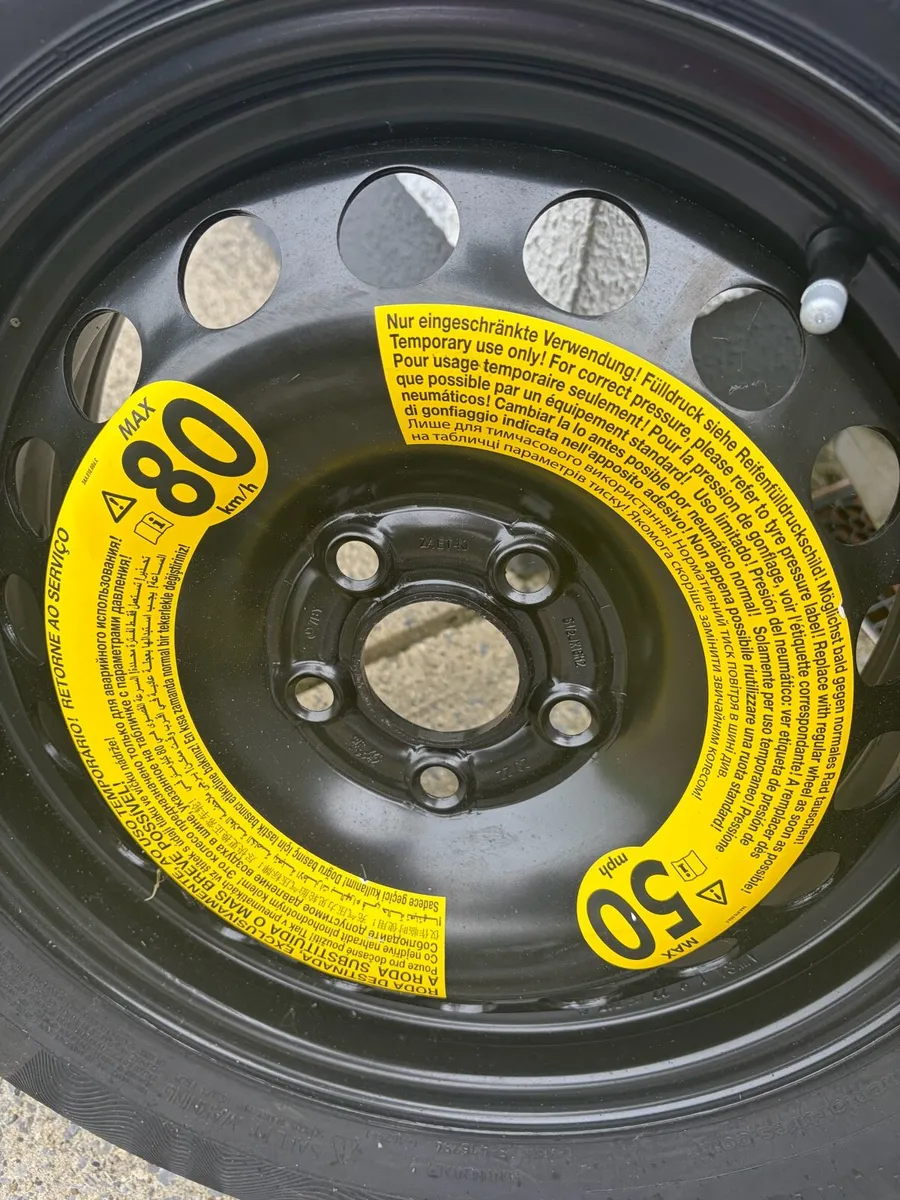 Space Saver Spare Wheel – Continental 185/65 R15 H - Image 4