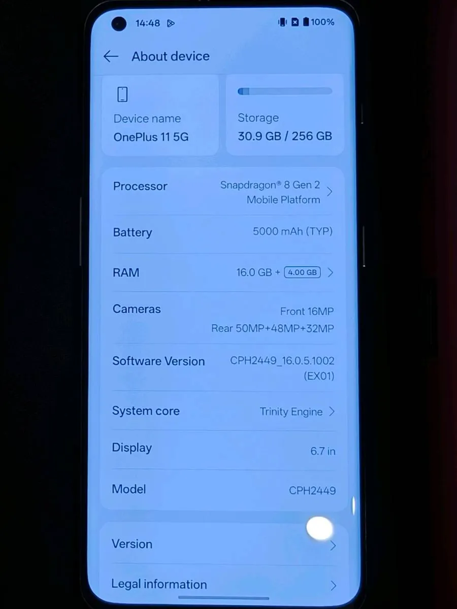 OnePlus 11 5G (16/256) - Image 4