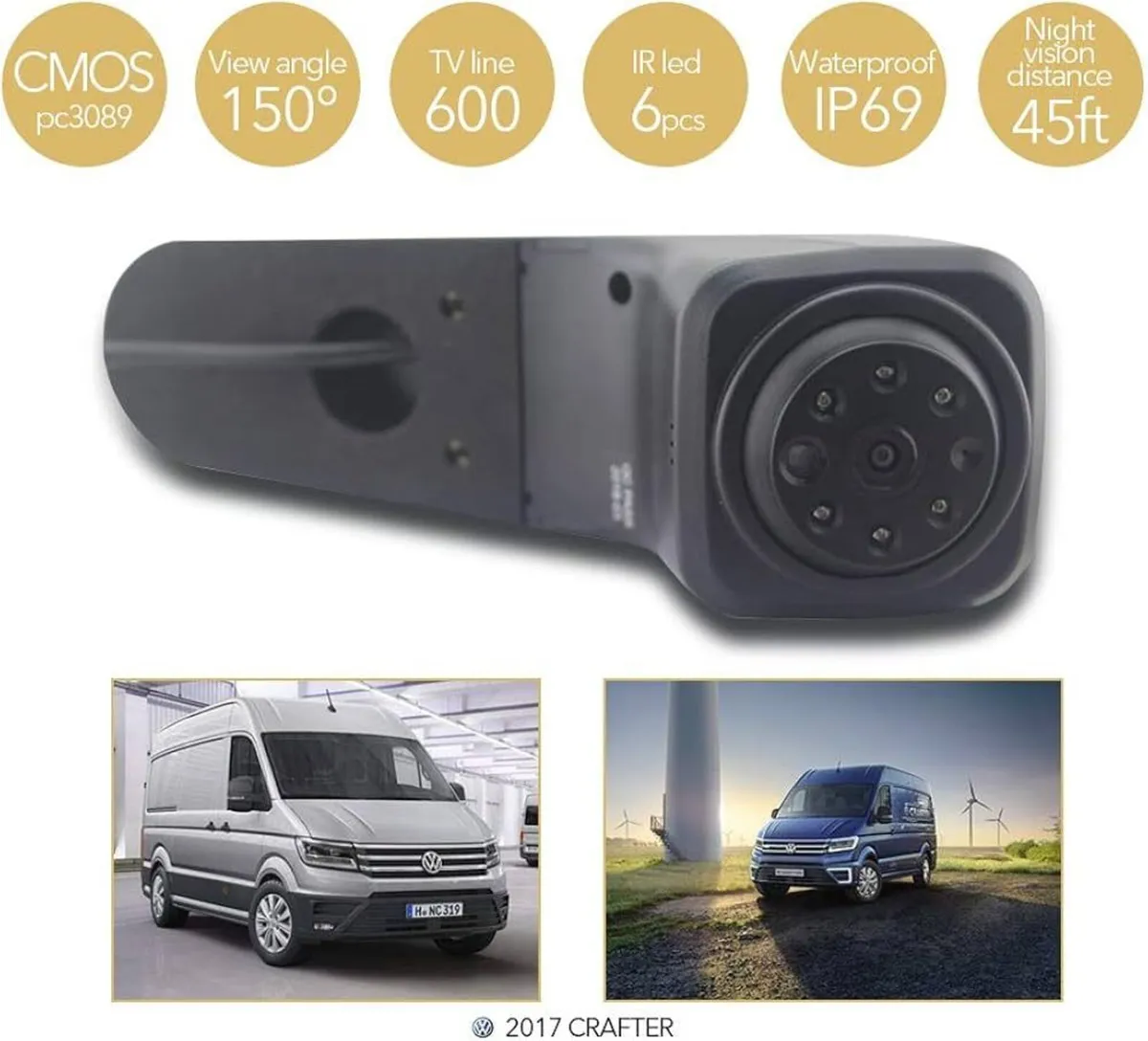 Brake light camera for 2017-2024 Crafter, Sprinter - Image 4