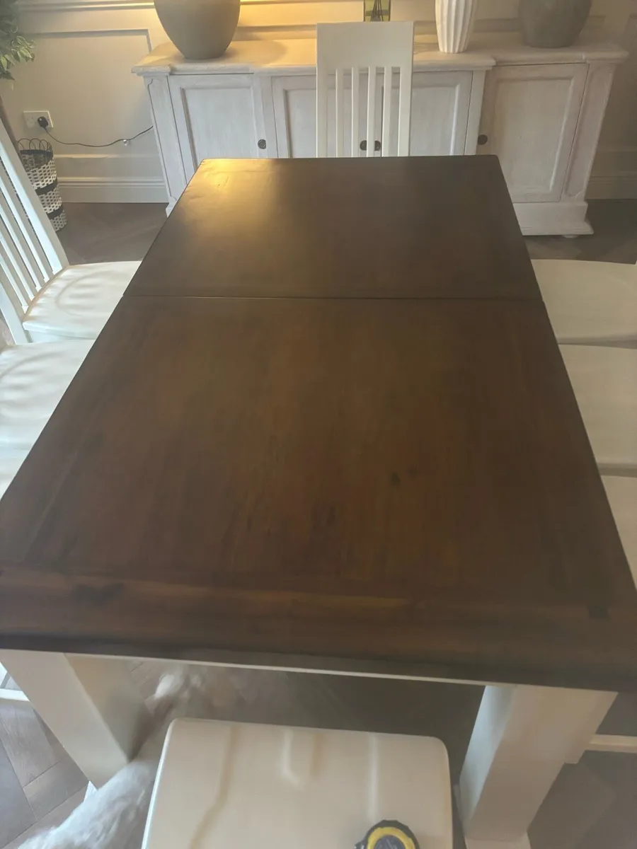 Dining room table and chairs - Image 4