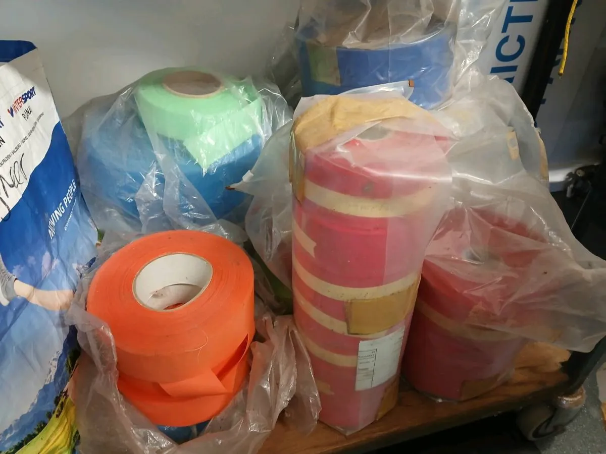 Rolls of sailcloth edgings etc - Image 1