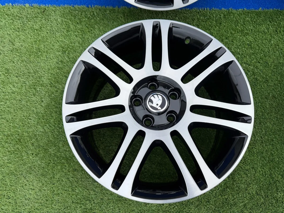 18” Skoda vrs orginal wheels - Image 2