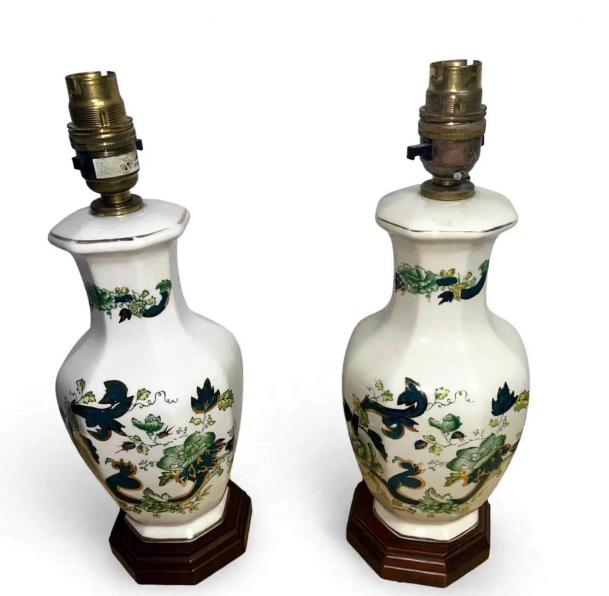 Vintage Mason table lamps