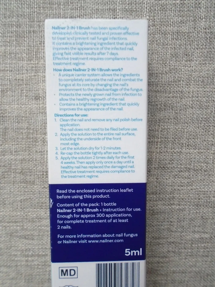 Nailner 2 in 1, 5 ml, nail treatment - Image 4