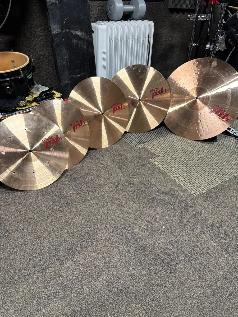 Paiste cymbals - Image 1