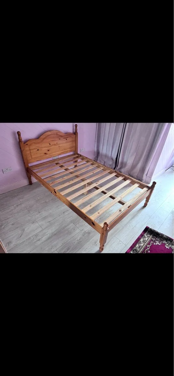 4foot pine bed - Image 2
