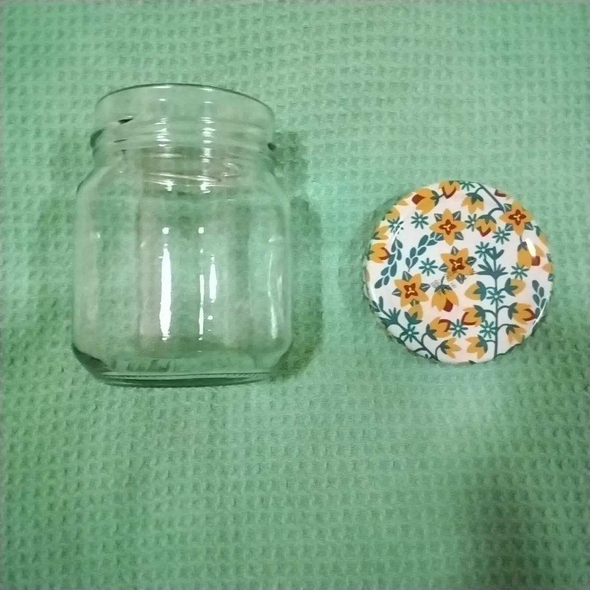 Empty jam Jars
