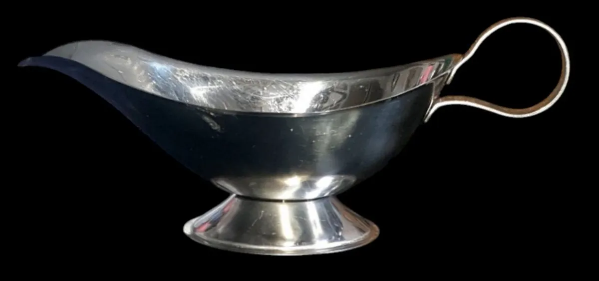 Vintage Harrods Stainless Steel Gravy/Sauce Boat - Image 2