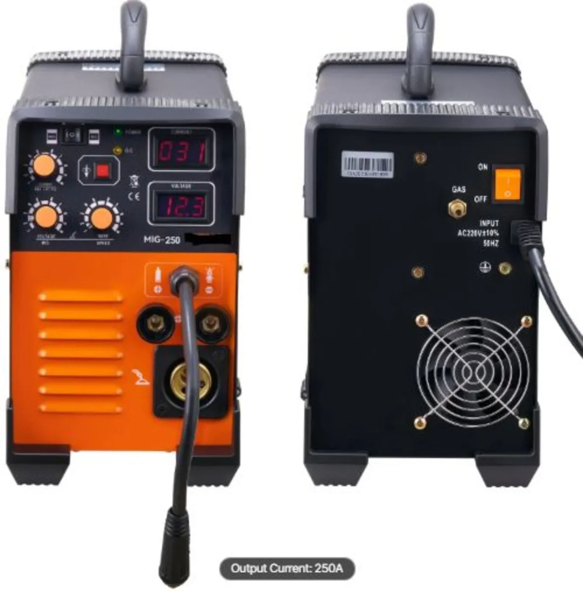 MIG Welder 250 Amp MIG TIG Arc Welder 3 in 1 Weld - Image 4