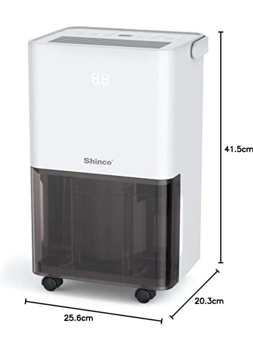 Shinco 10L/Day Dehumidifier - Like brand new - Image 4