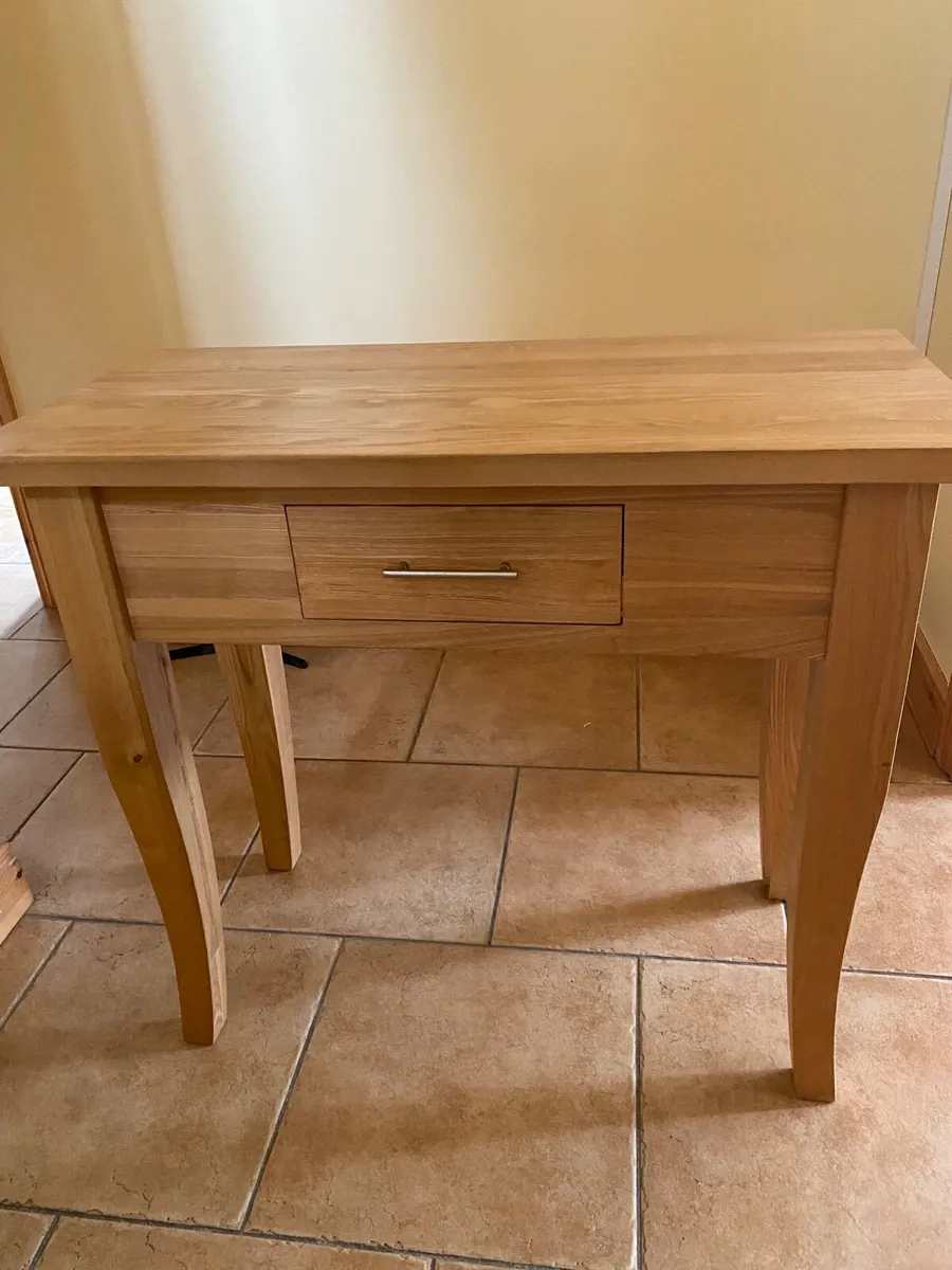 Hall table and chair - Image 1