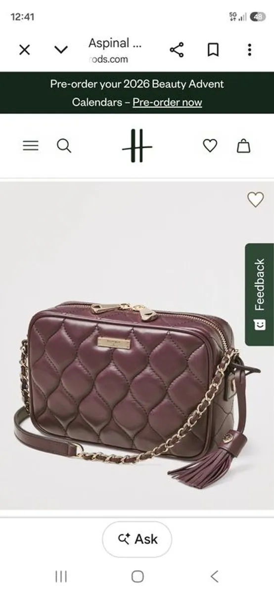 Aspinal of London crossbody bag - Image 1