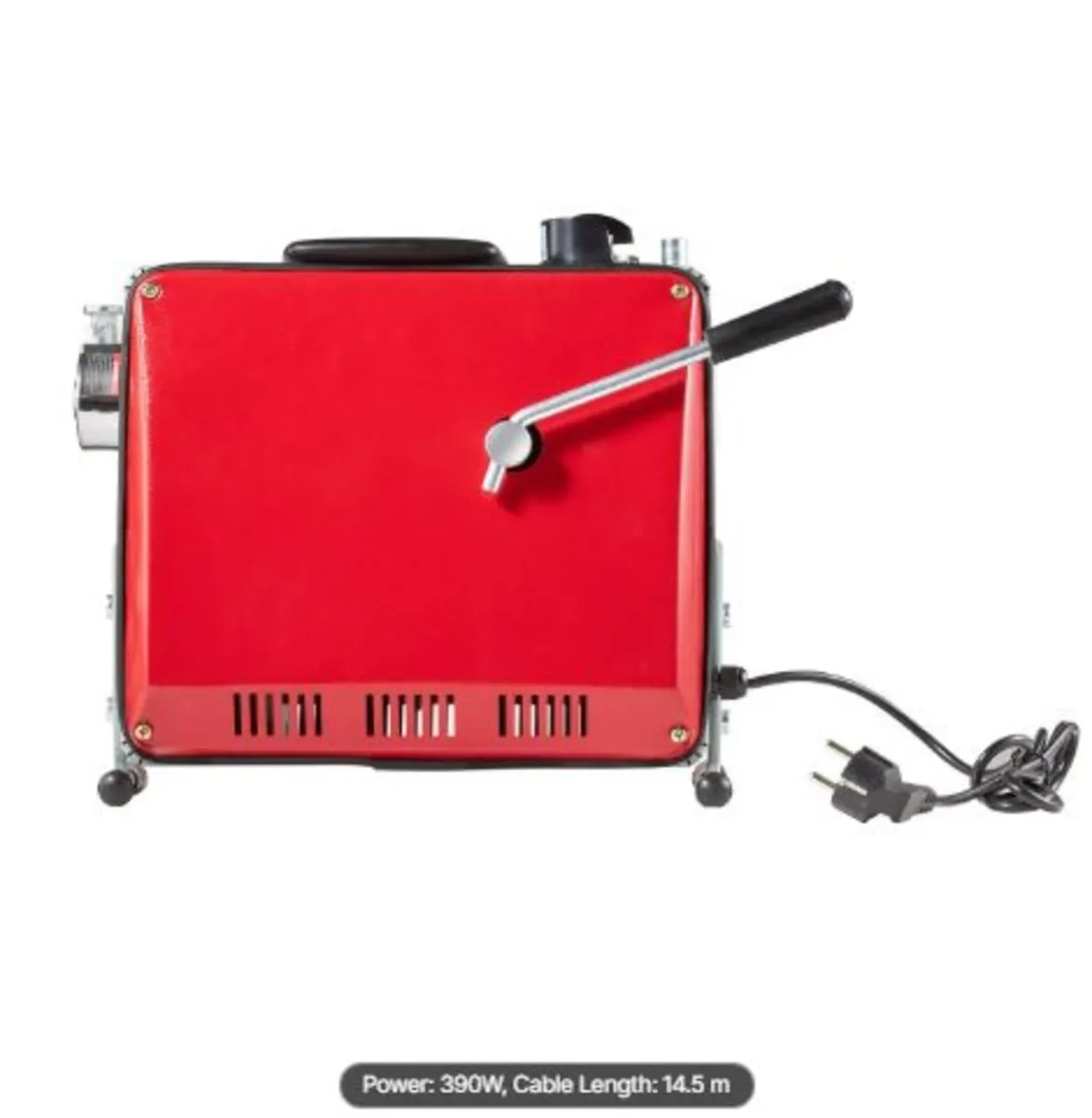 Drain Cleaner Machine, 390W 1400RPM Electric Pipe - Image 4