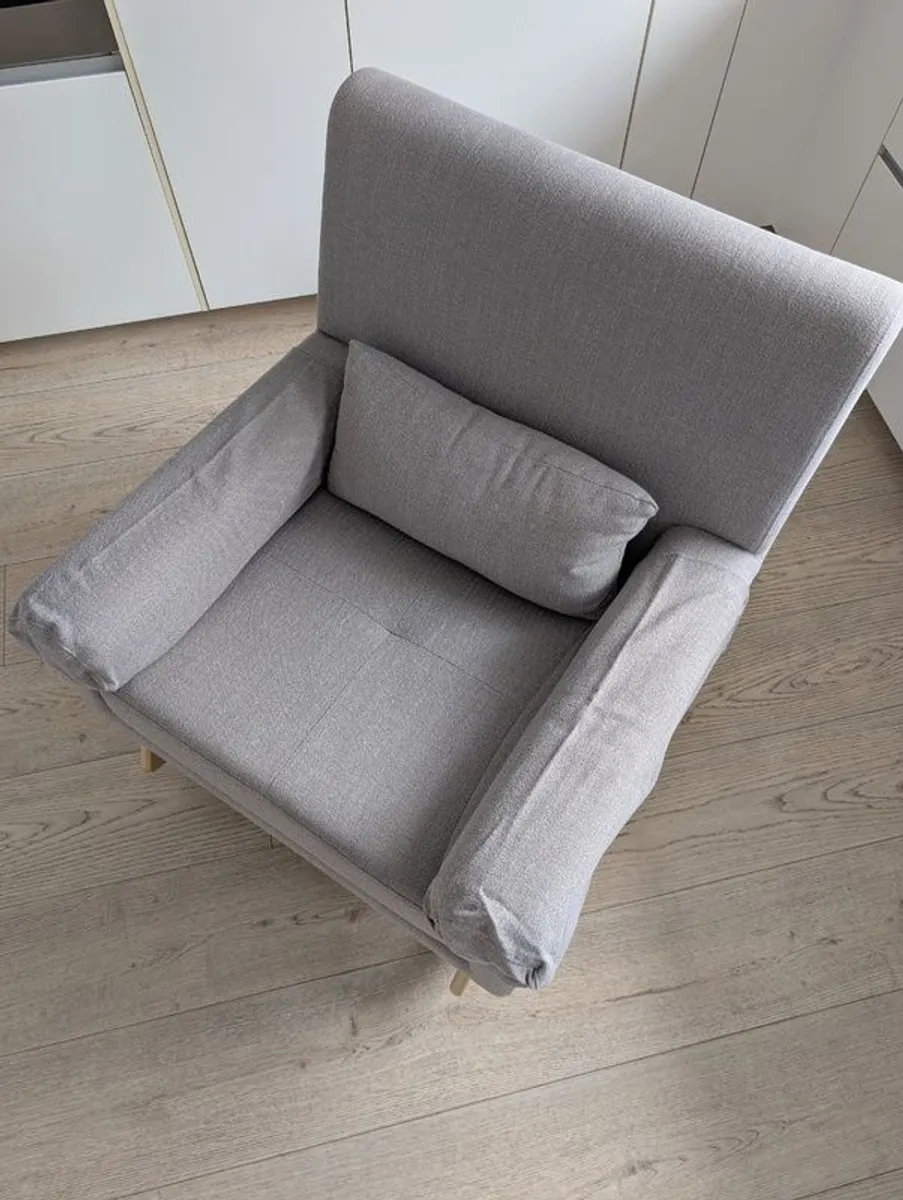 Gaia Baby Serena Nursing Chair | Grey / Dove Colour - Image 2