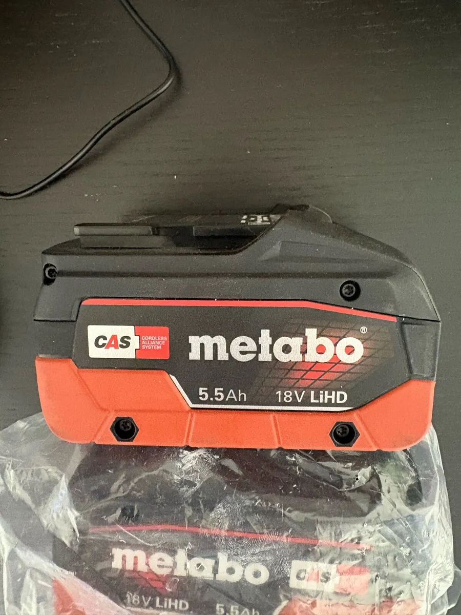Metabo new 5.5 ah lihd batteries - Image 2
