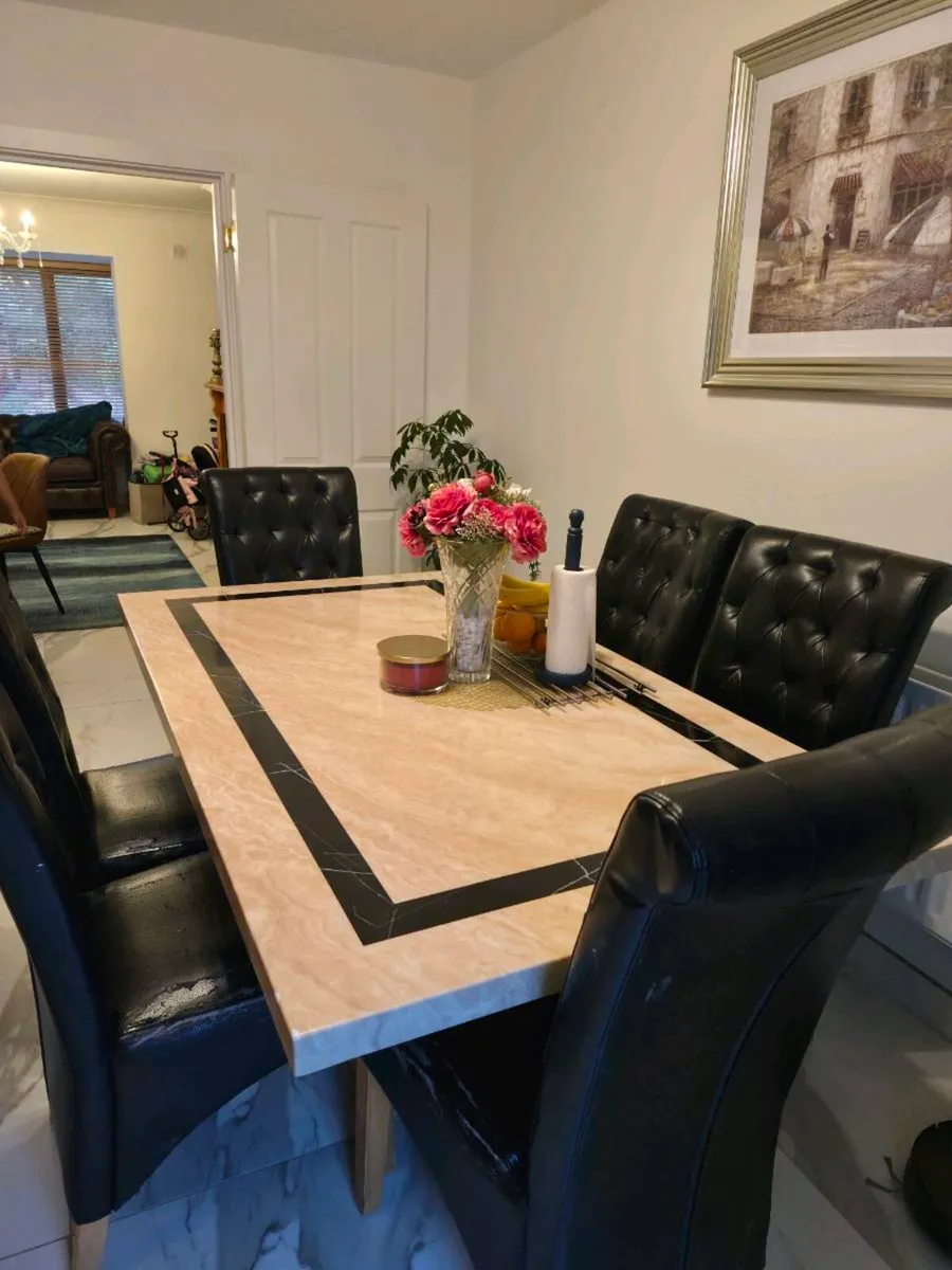 Dining Table and Chairs - Image 3