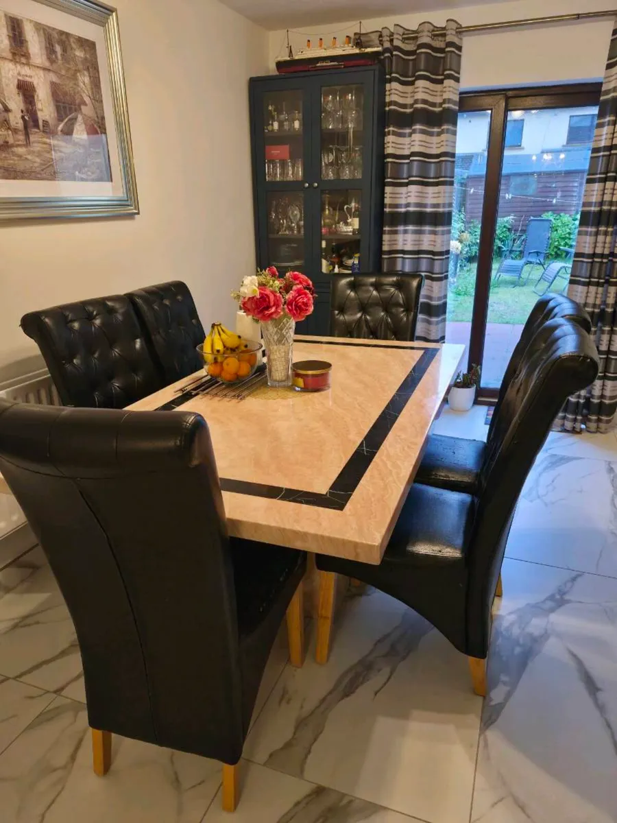 Dining Table and Chairs - Image 1