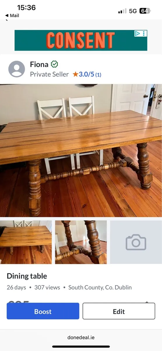 Dining table - Image 1