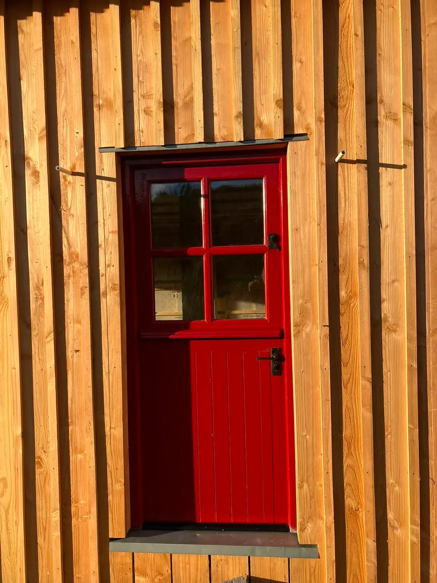Irish Made Solid Hardwood Cottage Half Doors - Image 1