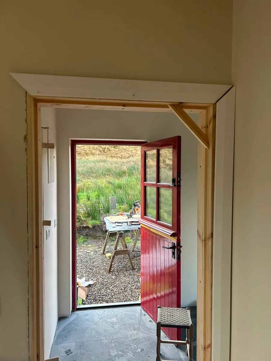 Irish Made Solid Hardwood Cottage Half Doors - Image 2
