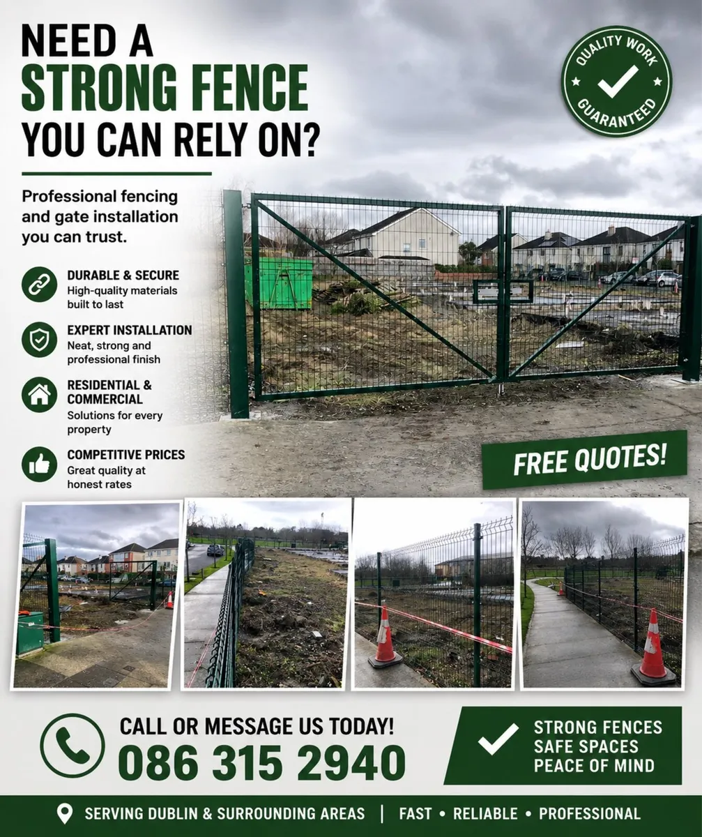 Vmesh fence , Gate , Double opening gate!! - Image 1