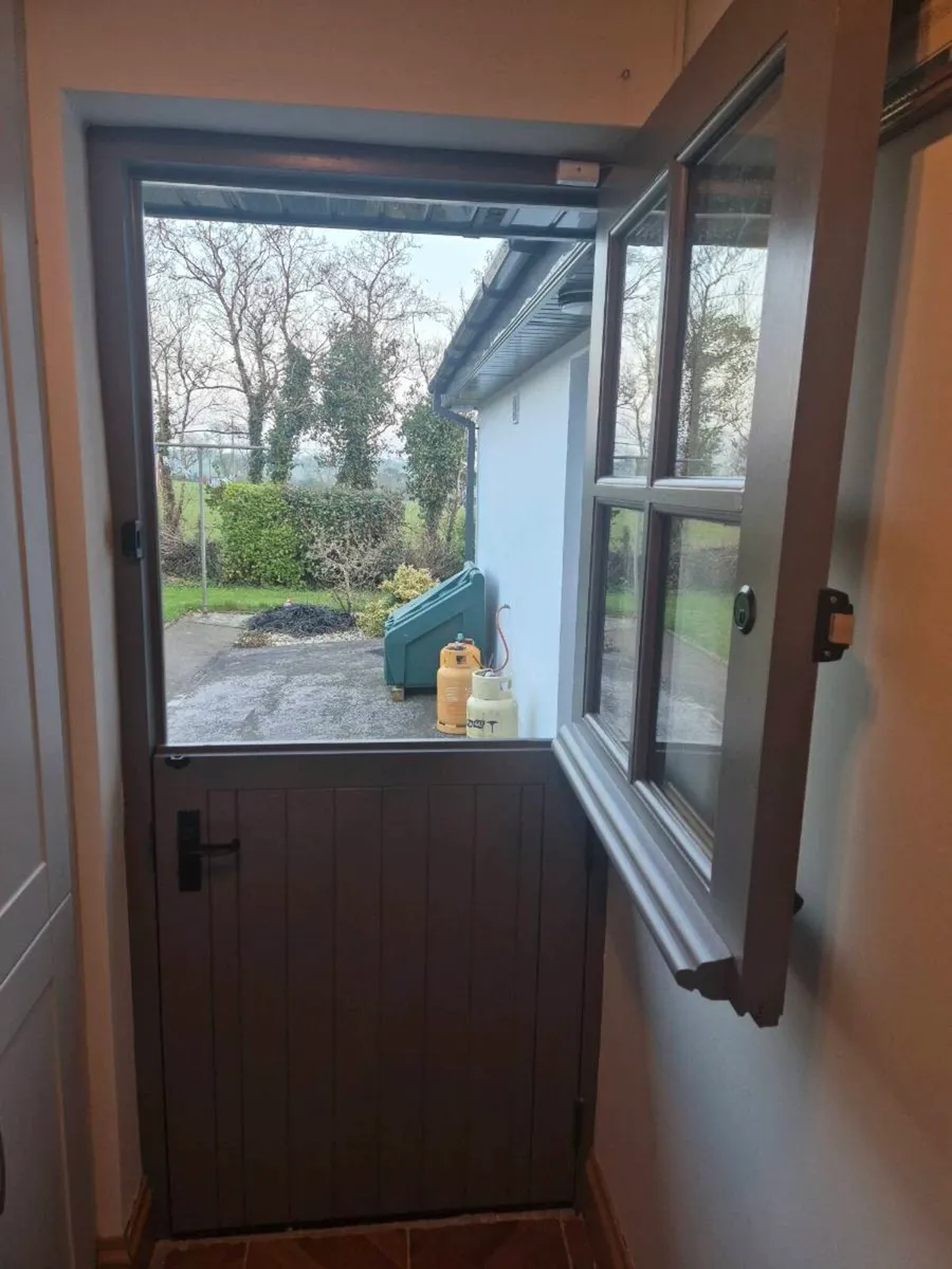 Irish Made Solid Hardwood Cottage Half Doors - Image 2