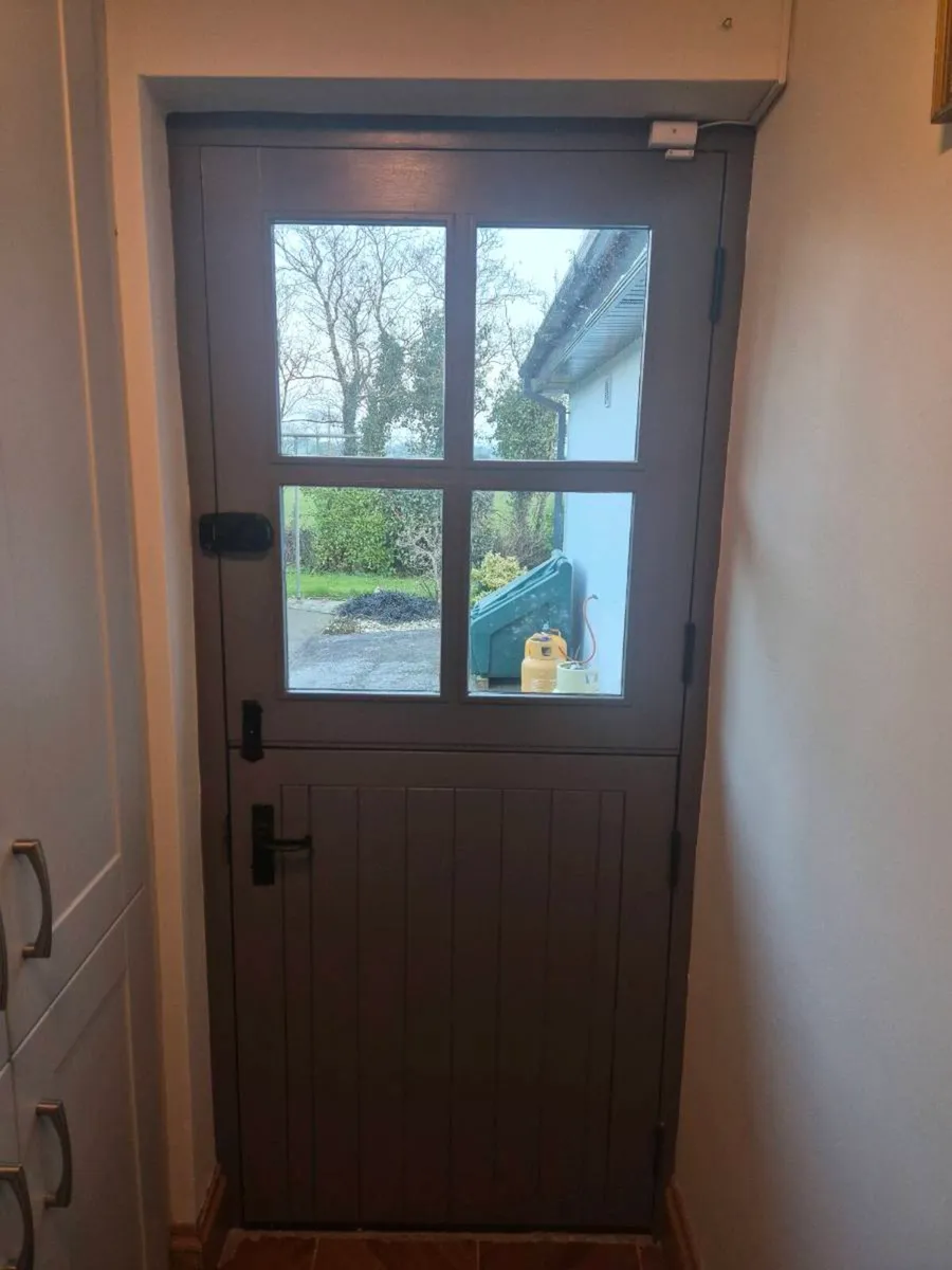 Irish Made Solid Hardwood Cottage Half Doors - Image 3