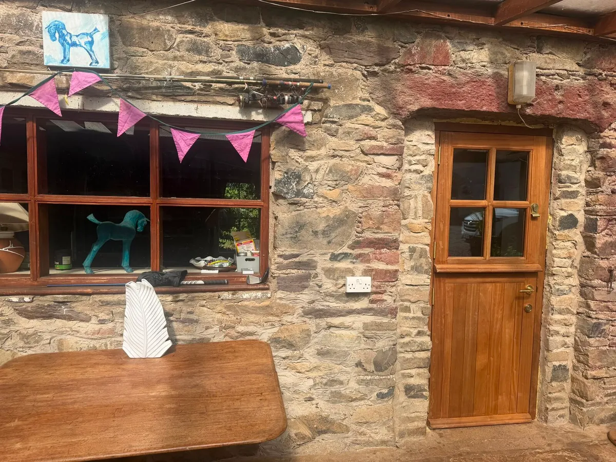 Irish Made Solid Hardwood Cottage Half Doors - Image 3