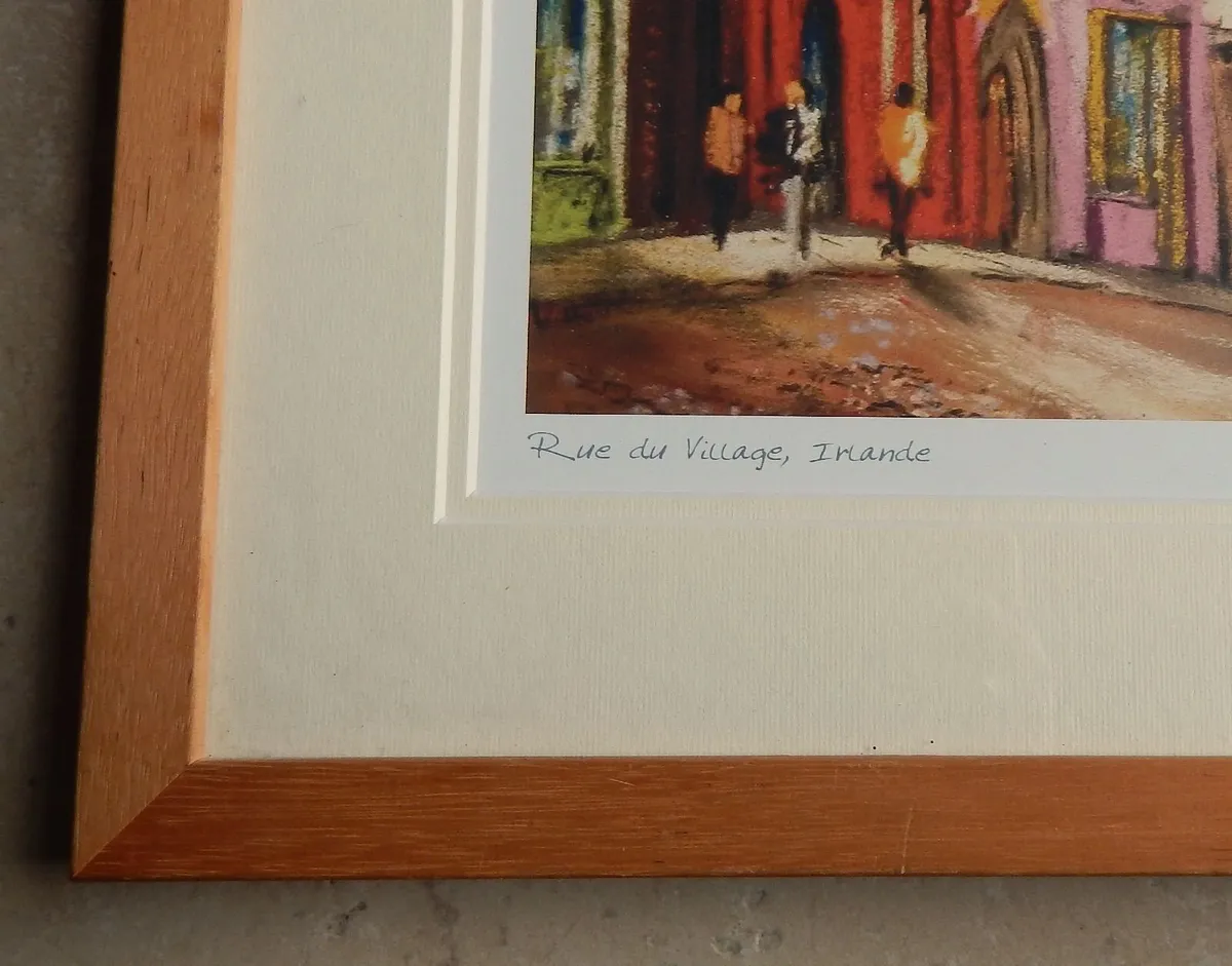 Signed Philip Gray Print ‘Rue de Village Irelande’ - Image 2