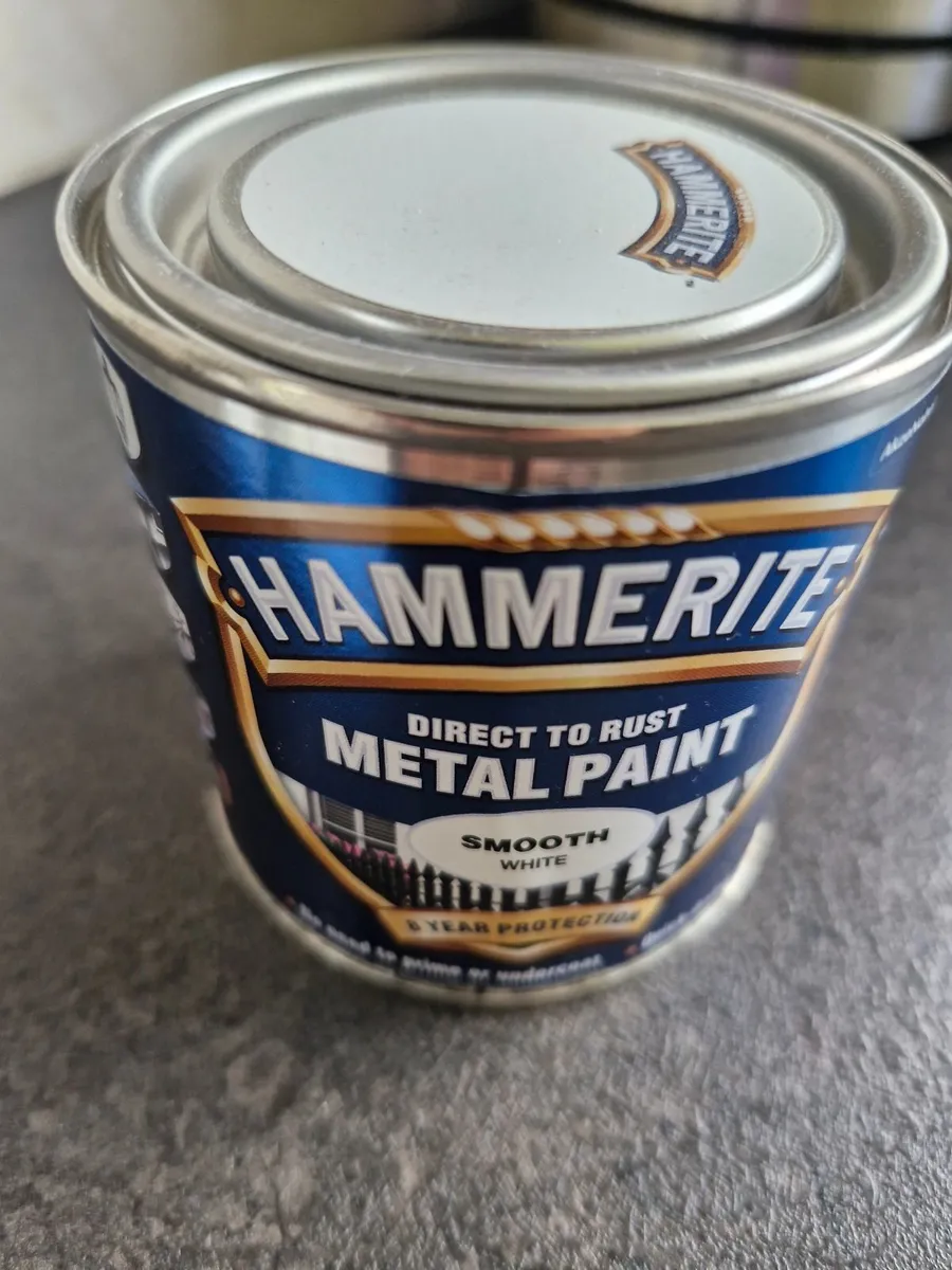 Hammerite white smooth paint new 250ml