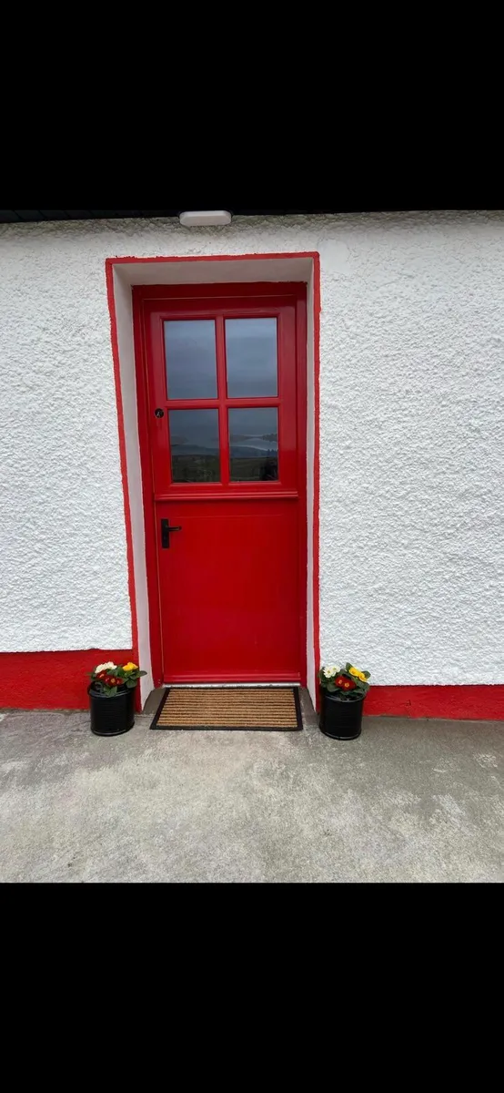 Irish Made Solid Hardwood Cottage Half Doors - Image 1