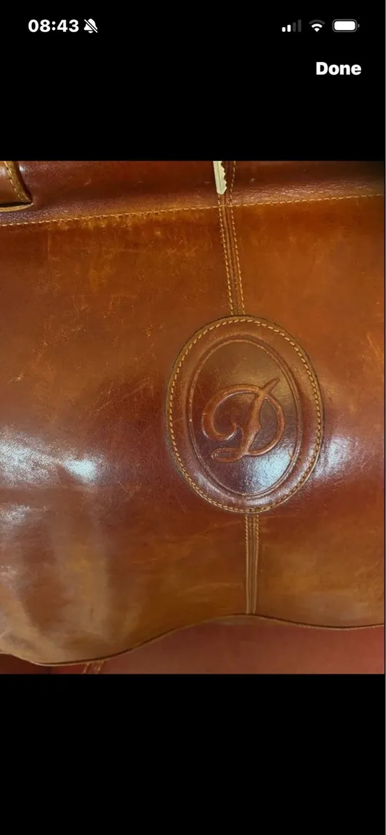 Very Large Quality Leather Hold All - Image 4