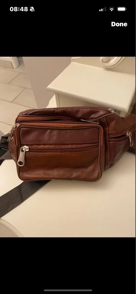 Leather Waist Bag - Image 1