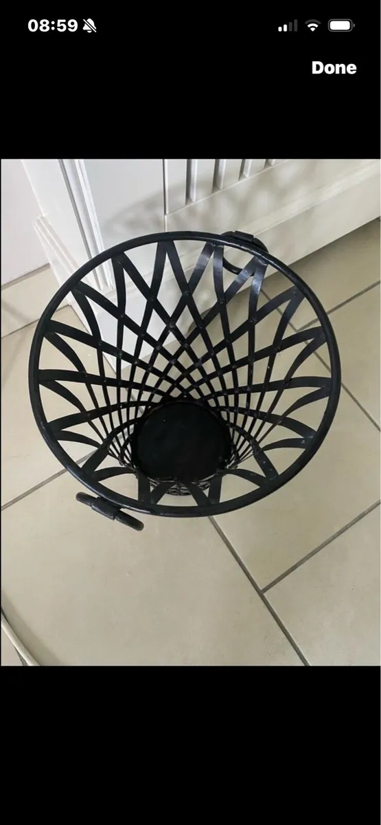 Metal Waste Basket - Image 4