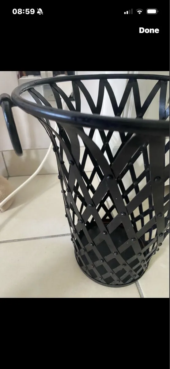 Metal Waste Basket - Image 3