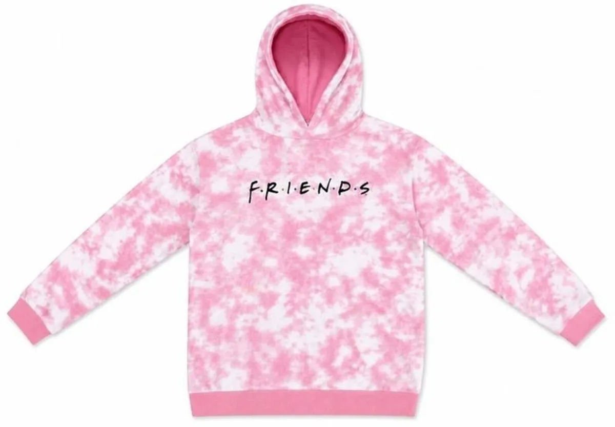 Official Friends TV Show pink and white tie-dye ho - Image 2