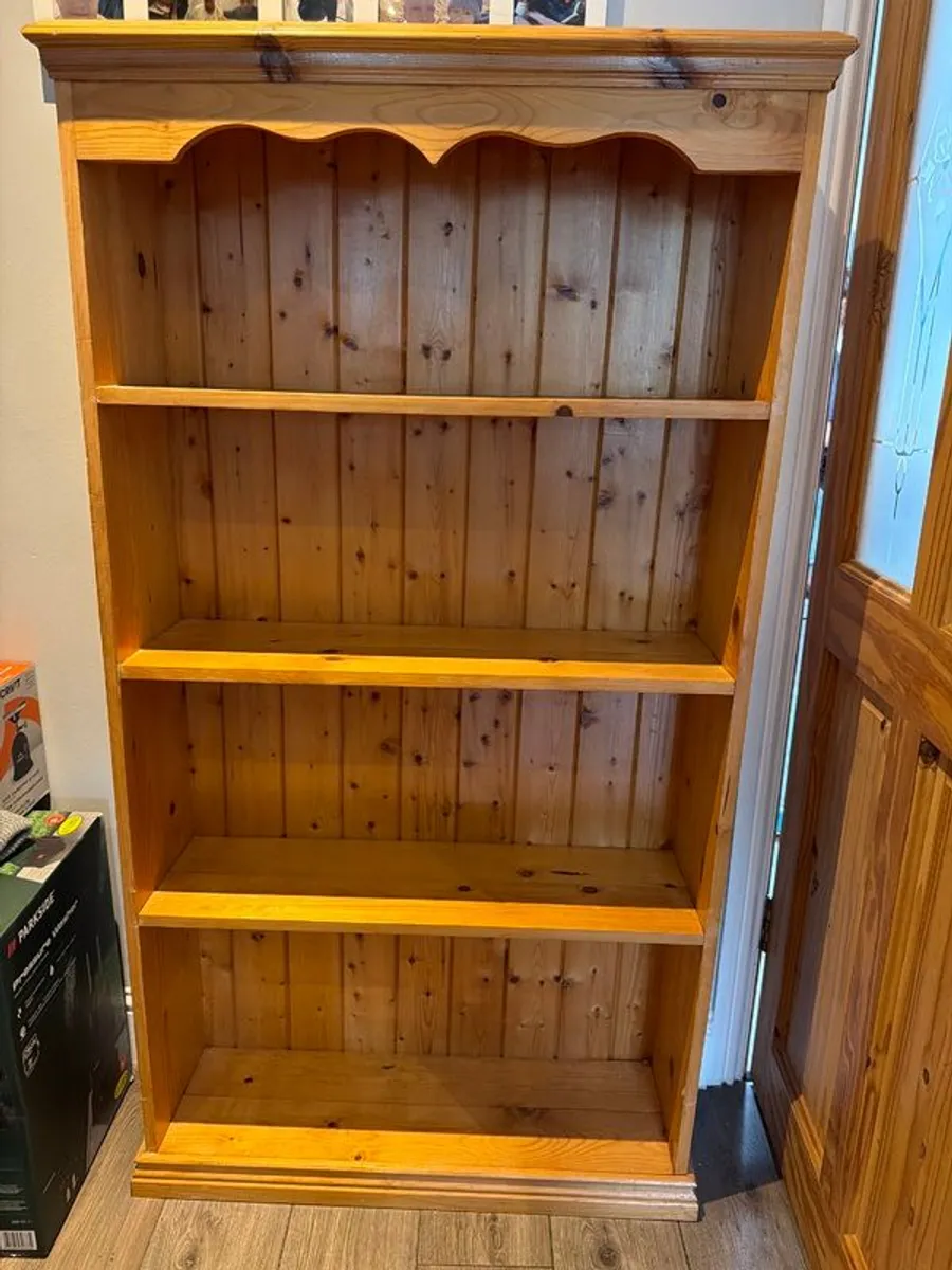Pine Book case