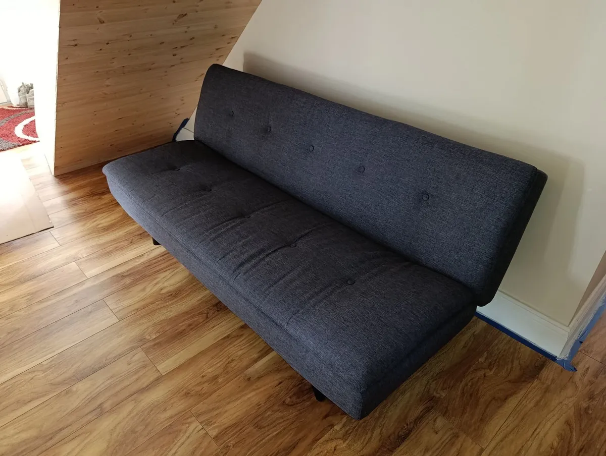 GREY SOFA BED - Image 1
