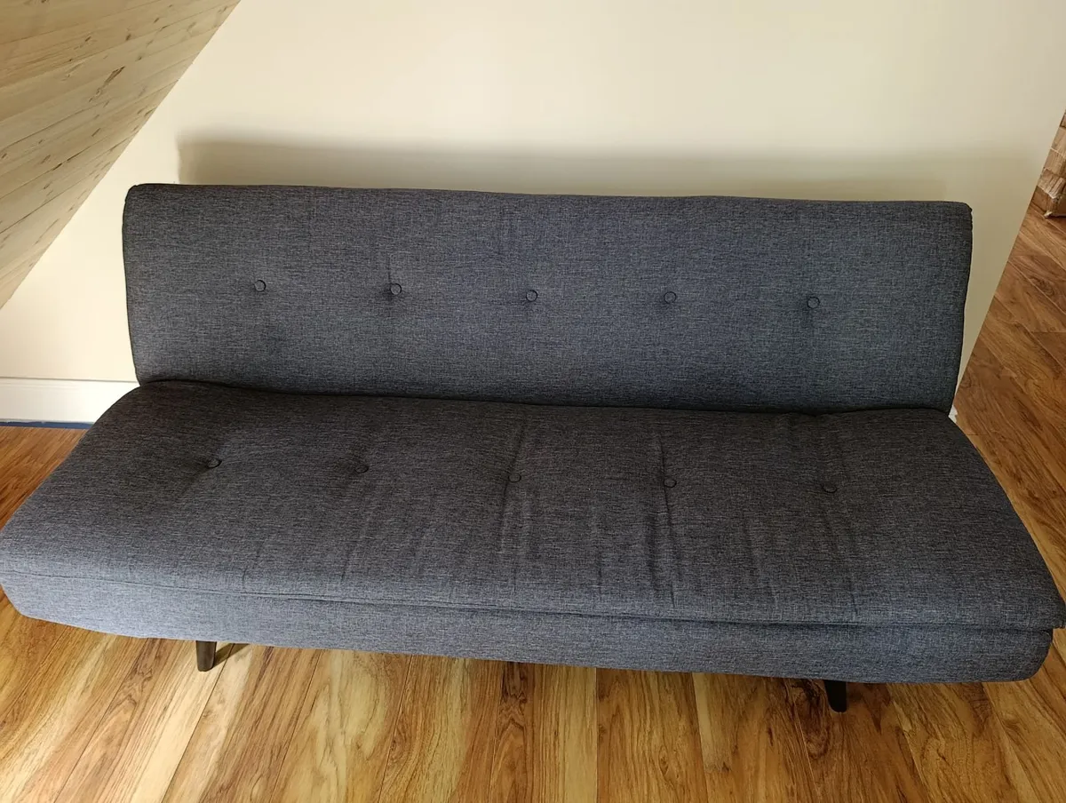 GREY SOFA BED - Image 4