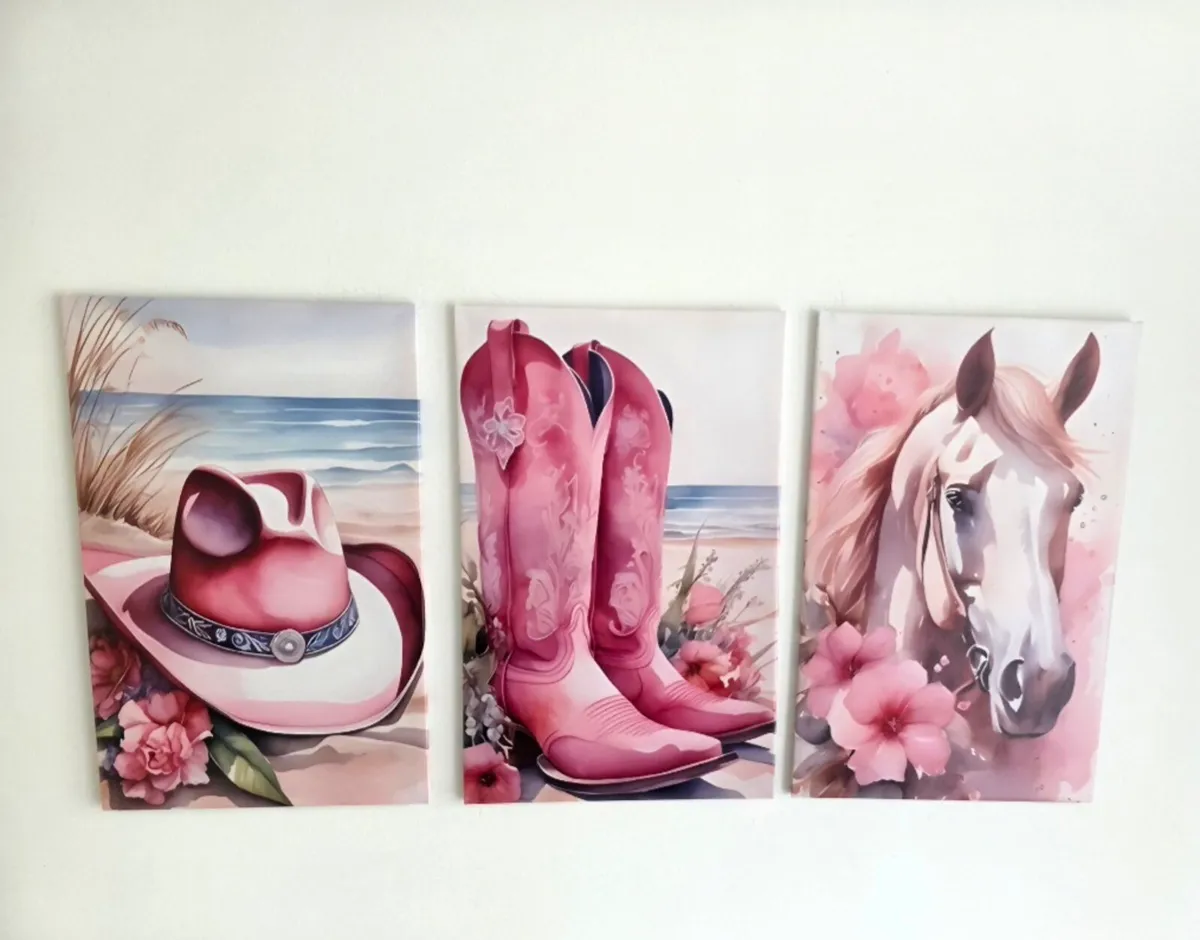 3 canvas 35x55cm - Image 2