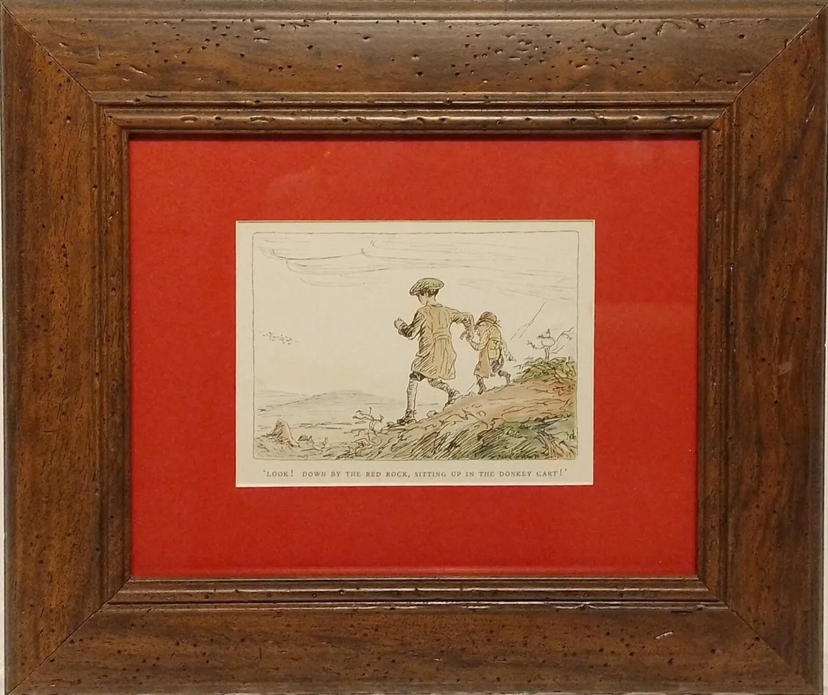 Jack B Yeats Look Down by the Red Rock Print - Image 1